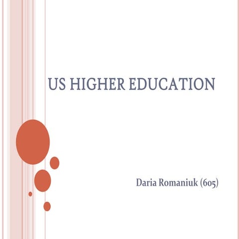 Us higher education