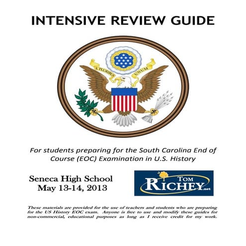 US History EOC Review Guide