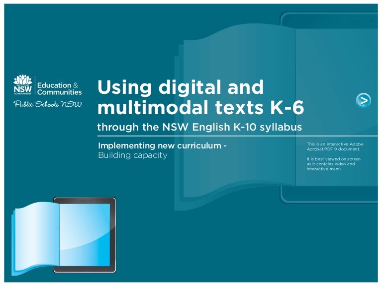 Using digitalandmultimodaltexts(1)