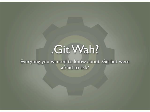 .Git for WordPress Developers
