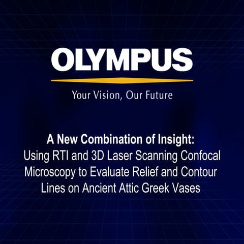 Using RTI and 3D Laser Scanning Confocal Microscopy to Evaluate Relief and Co...