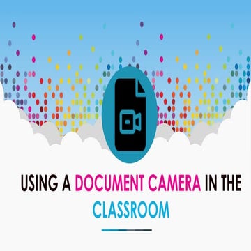 Using a document camera in the classroom