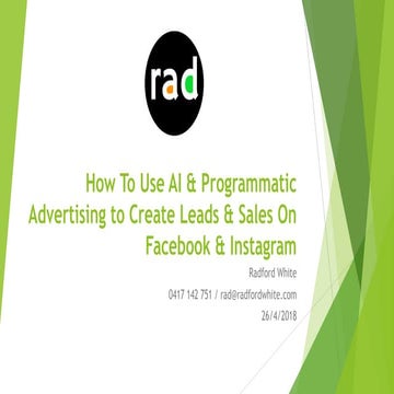 Using Artificial Intelligence and Programmatic Advertising To Drive ...