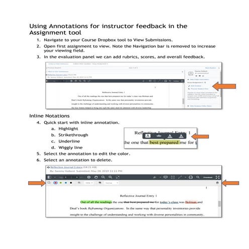 D2L Connection: What’s New - Annotate This, Activity Feed That! - Annotations Guide