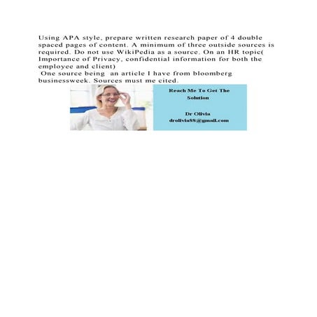 Using APA style, prepare written research paper of 4 double spaced p.docx