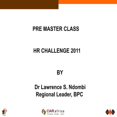 Using assessment as a talent management strategy   tim ngotho