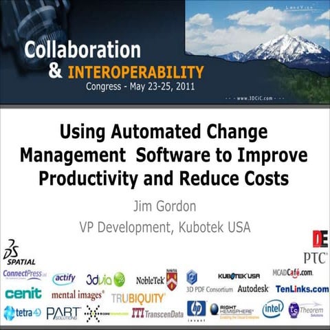 Using ECO Manager automated change management  software to improve productivity