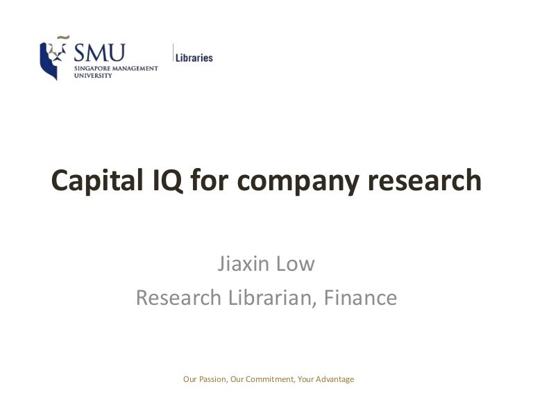 how to do research on a company