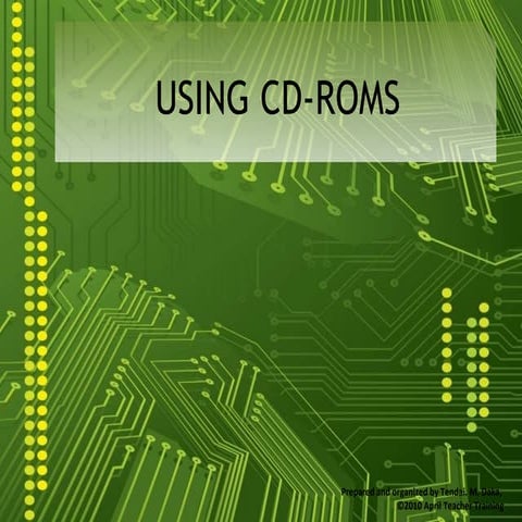 Using CD-ROMs