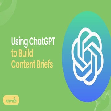 Using ChatGPT to Create Content Briefs