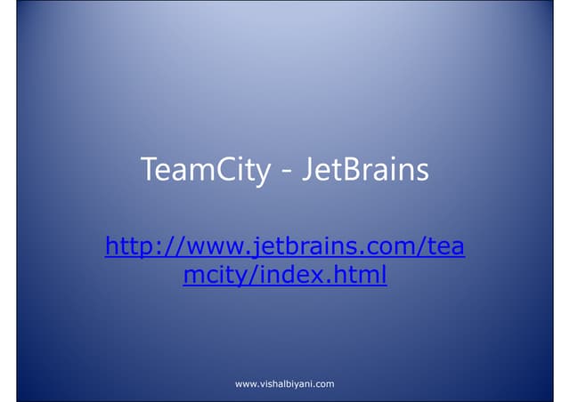 Using CI for continuous delivery Pa...