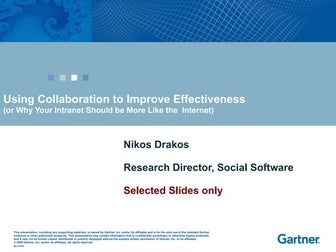 Using Collaboration To Improve Effectiveness
