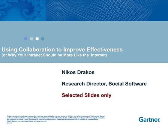 Using Collaboration To Improve Effectiveness