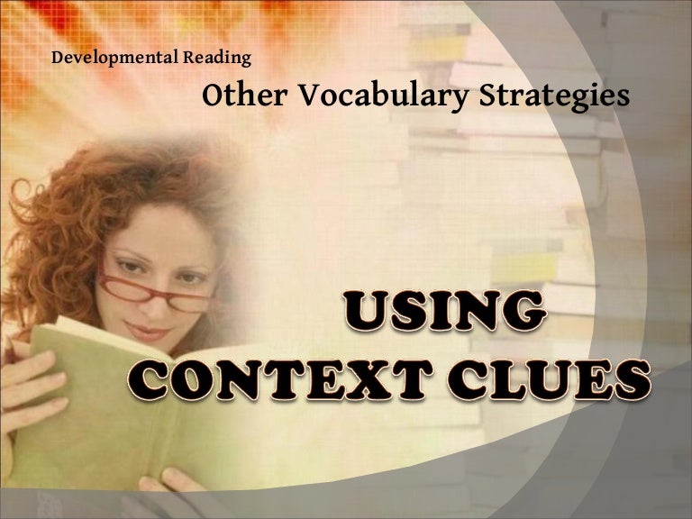 Vocabulary And Context Clues 1