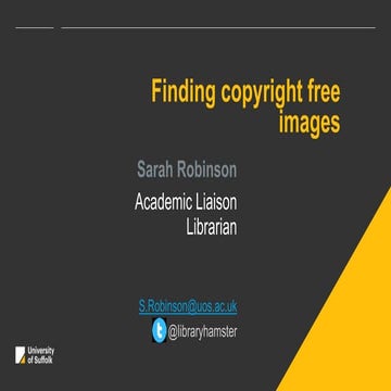 Using copyright free images