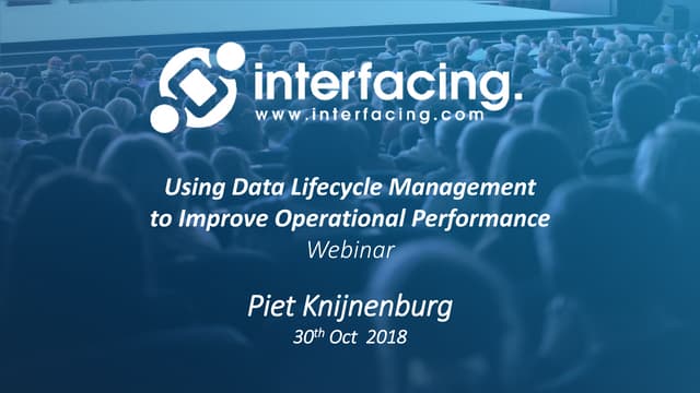 Using data lifecycle management