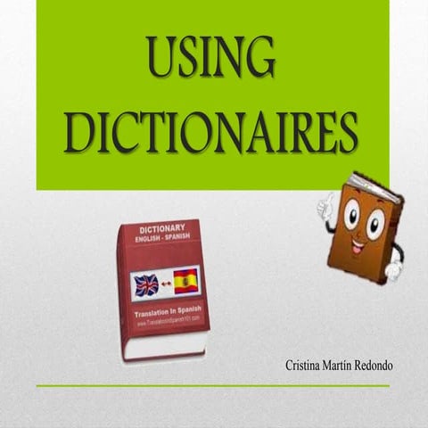 Using dictionaires