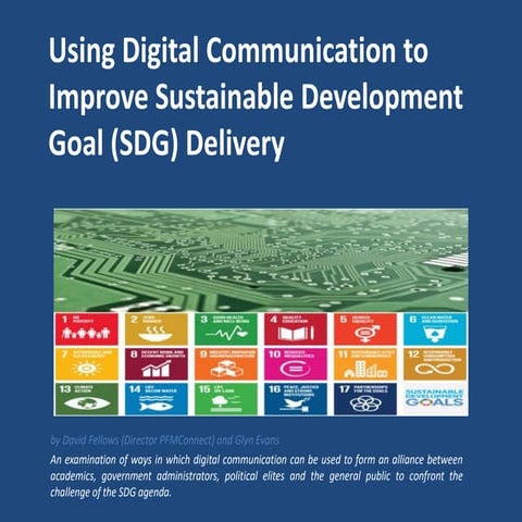 Using digital communication to improve sustainable development goal (sdg) del...
