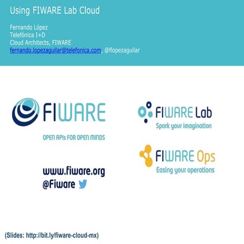Using fiware lab cloud