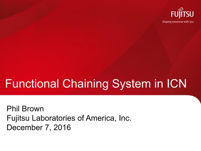 Using ICN to meet the IMT-2020 goals
