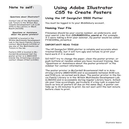 Using illustrator for posters by hmftj 