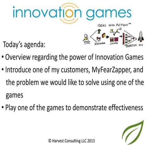 Using innovation games to find out what customers want