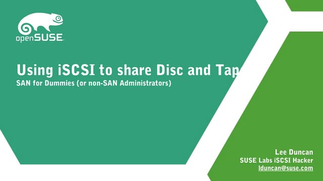 Using iSCSI LFNW