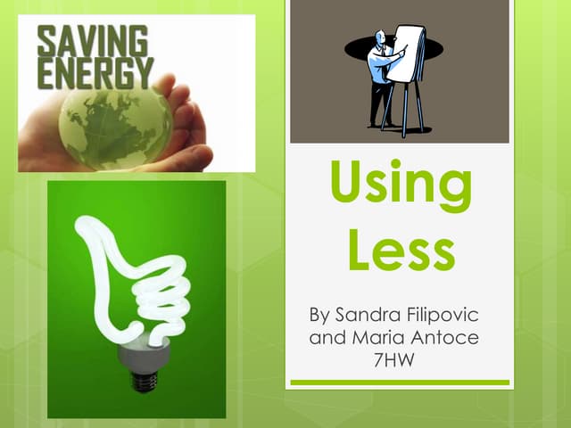Using less