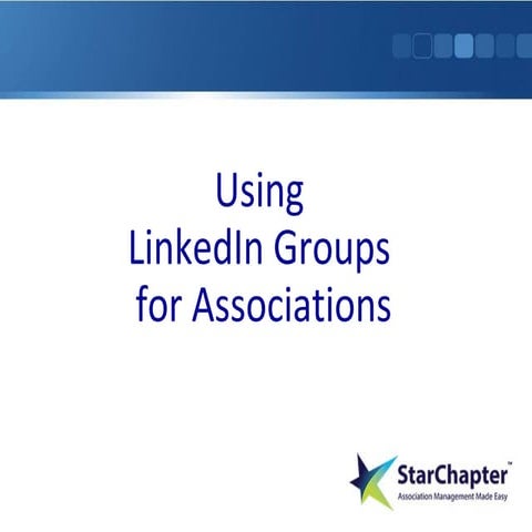 Using LinkedIn Groups for Your Association