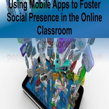 Using mobile apps to foster social presence in