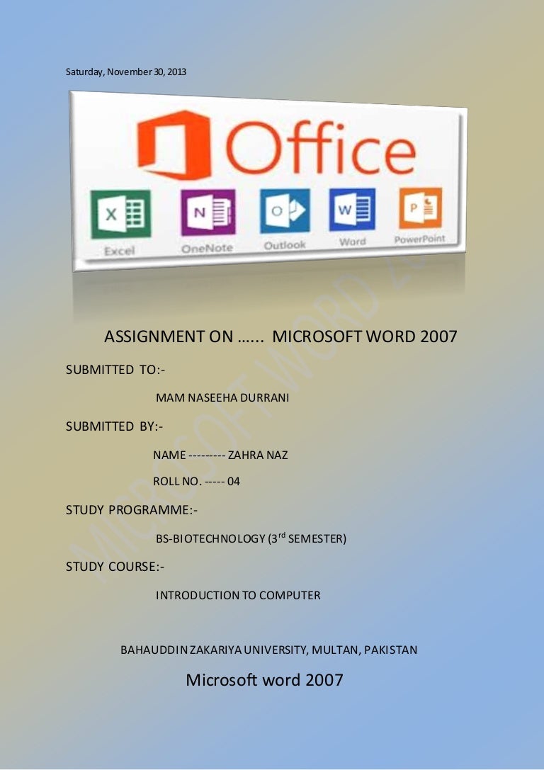 Free microsoft word practice assignments image