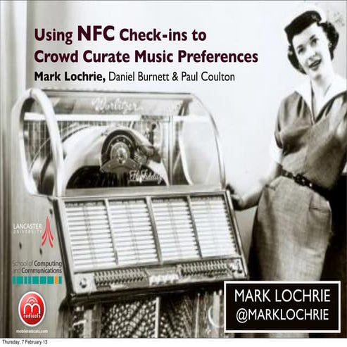Using NFC to Crowd Curate Music Preferences