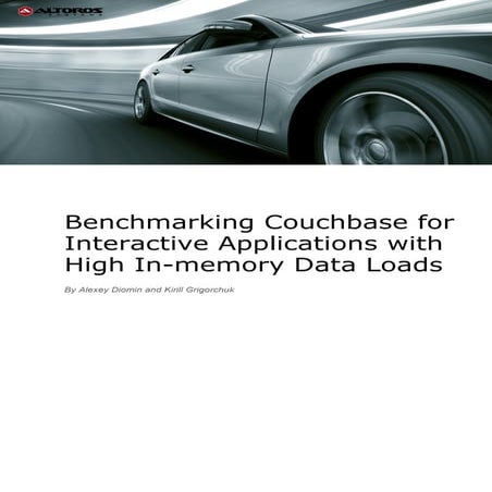 Benchmarking Couchbase Server for Interactive Applications
