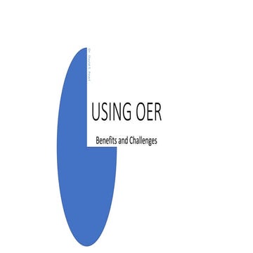Using OER