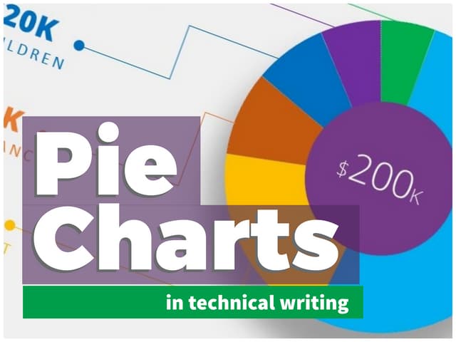Using Pie charts in Technical Writing