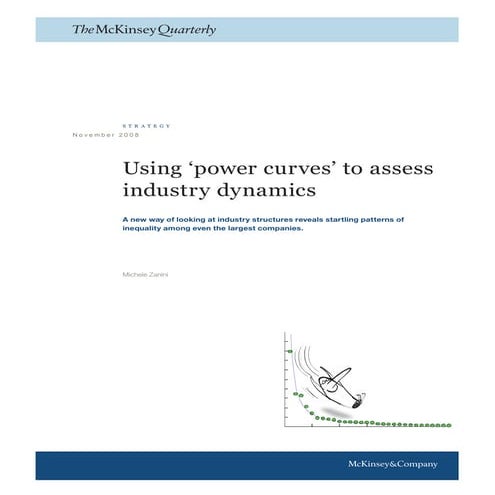 Using ‘Power Curves’ To Assess Industry Dynamics