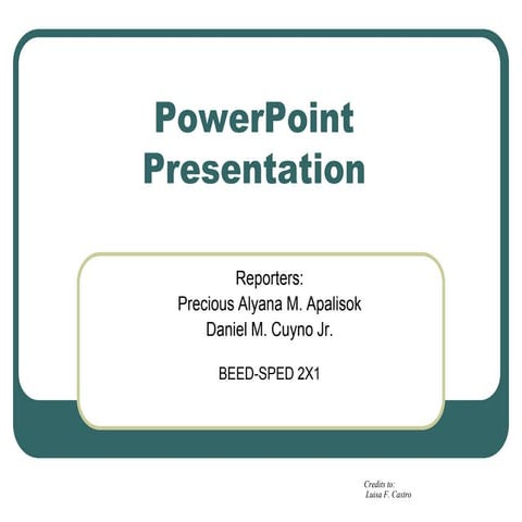 HOW TO USE POWERPOINT TO MAKE PRESENTATION | PPT