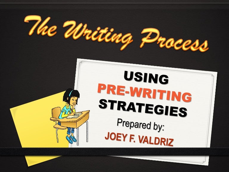 PreWriting Strategies
