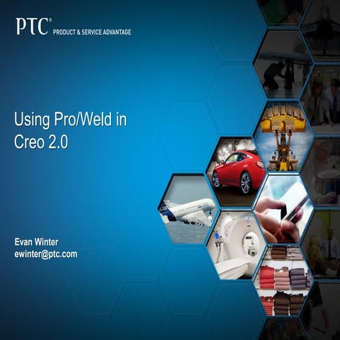 Using pro weld in creo 2.0