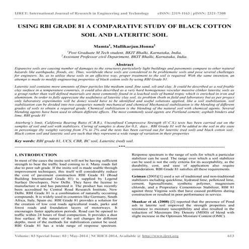 Comparative Study on Behaviour of Soft Soil Using Various Admixtures | PDF
