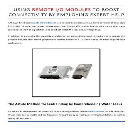 Using Remote IO Modules to Boost Connectivity by Employing Expert Help.pdf