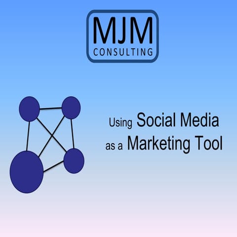 Using Social Media As A Marketing Tool