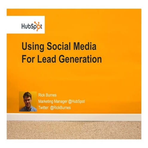 Using social media for lead generation