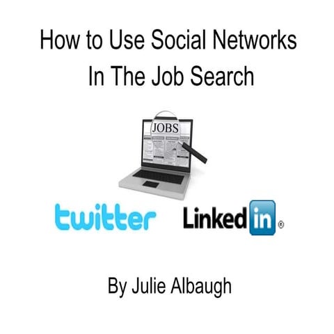 Using Social Networks For Job Search
