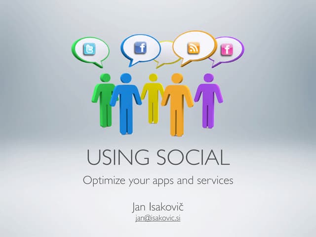 Using social