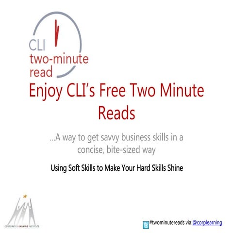 Using Soft Skills to Make Your Hard Skills Shine