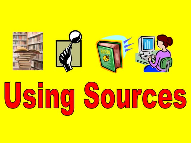 Higher History assignment Using sources PPTX Higher History assignment Using sources PPTX