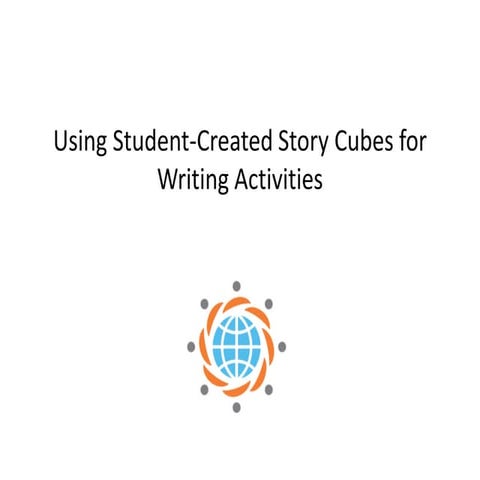 Using story cubes for writing practice