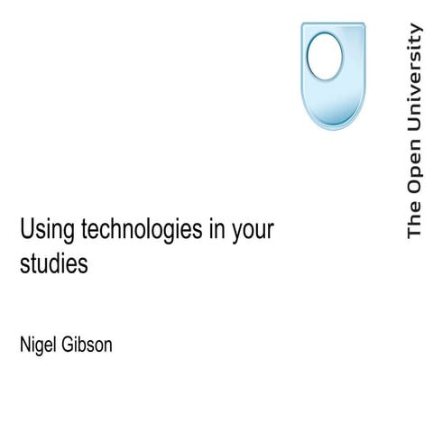 Using Technologies In Your Studies