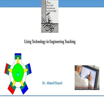 Using technology in lecturing